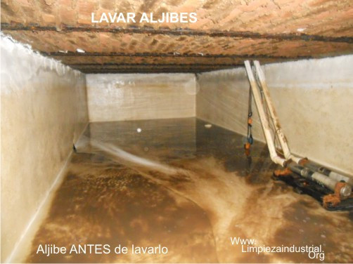 impieza y desinfección de cisternas contaminadas 